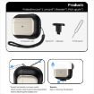 AirPods Pro 2 Electroplated Leather Texture Case - Navy Blue - 9