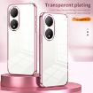 Transparent Purple Plating Phone Case for vivo Y100/Y100A - 2