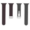 Apple Watch Series 6 44mm Carbon Fiber Magnetic Silver Buckle Watch Band - 5