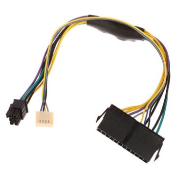 HP Elite 8100 8200 8300 ATX 24pin To 6P Adapter Cable - 1