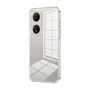 Transparent Plating Phone Case for vivo Y100/Y100A - Fine Hole Design - 1