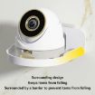 Wall Mounted Camera Bracket Surveillance Rack Shelf Transparent - 6