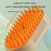 Rechargeable Pet Electric Spray Comb Grooming Brush (White) - 7