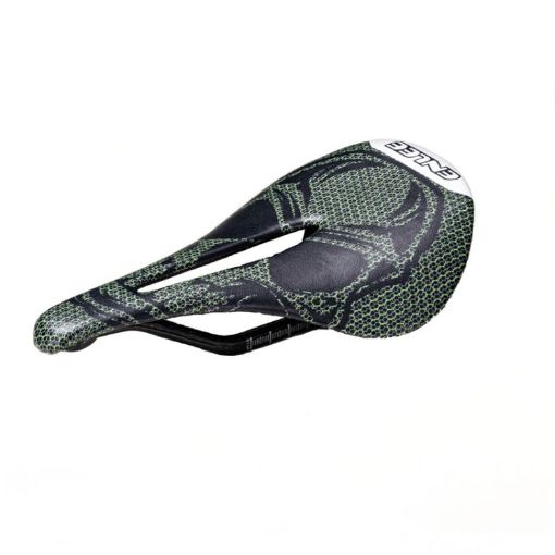 ENLEE E-ZD412 Carbon Fiber Mountain Bike Saddle Skull Style - 1