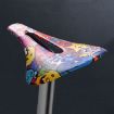 ENLEE E-ZD412 Carbon Fiber Mountain Bike Saddle Skull Style - 2