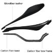 ENLEE E-ZD412 Carbon Fiber Mountain Bike Saddle Skull Style - 3