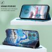 Motorola Edge 40 Neo Leather Phone Case - Waves And Sun - 6