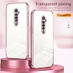 OPPO Reno2 Transparent Plating Fine Hole Phone Case - Blue - 2