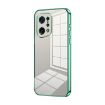 OPPO Find X5 Transparent Green Plating Phone Case - 1