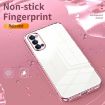OPPO Reno4 Transparent Plating Phone Case - Fine Hole Design - 4