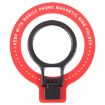 CPS-050 Adhesive MagSafe Magnetic Ring Phone Holder (Red) - 1