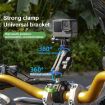 RUIGPRO Crab Clamp Action Camera Bracket Dual-Head Crab 3-Stage Selfie Stick - 6
