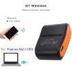 58mm Portable Bluetooth Thermal Printer (EU Plug) - 3