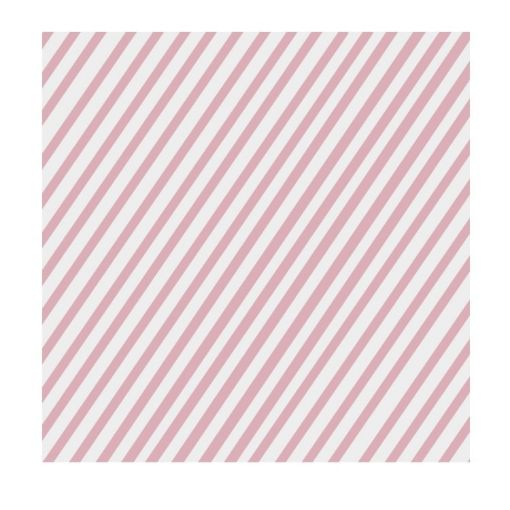Striped Baking Greaseproof Paper Food Placemat Paper - Pink - 1