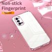 OPPO Reno4 Pro Transparent Plating Fine Hole Phone Case - Green - 4