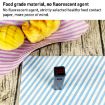 Striped Baking Greaseproof Paper Food Placemat Paper - 100 Sheets/Pack - 6