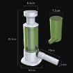 Small Household Manual Sausage Making Machine Green - 3