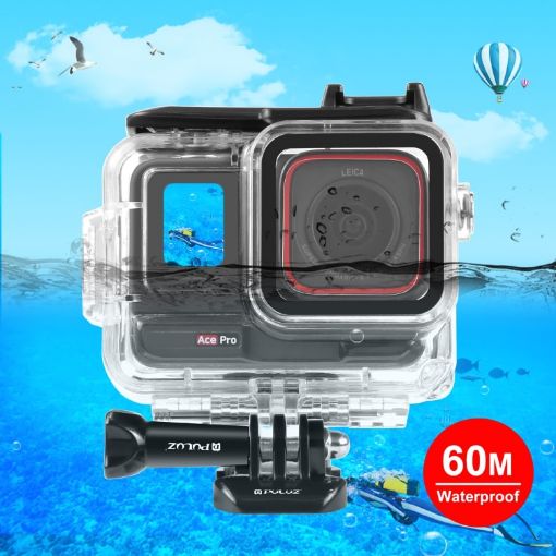 Insta360 Ace Pro PULUZ 60m Underwater Waterproof Housing Case - 1