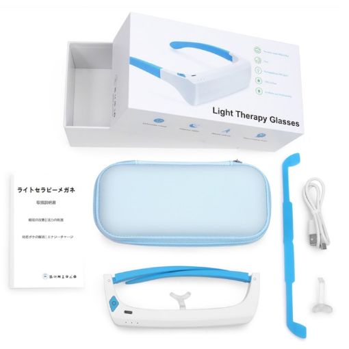 SAD Light Therapy Glasses UV-Free LED Lamp - Japanese Version - 1