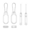 Samsung Galaxy SmartTag2 Loss Prevention PC Case - Transparent Gray - 3