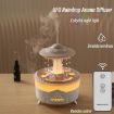 UFO Water Drop Aromatherapy Humidifier - UK Plug (Wood Grain) - 8
