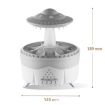 UFO Water Drop Aromatherapy Humidifier - UK Plug (White) - 2
