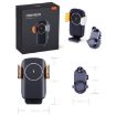 Smart Induction Wireless Charger Car Cell Phone Holder Solar Fast Charging - 3