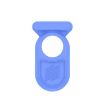 Picture of For Samsung Galaxy SmartTag2 Pin Silicone Case (Night Light Blue)