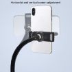 Live Beauty Ring Light Phone Clip Stand - Black - 6