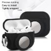 Silicone Anti-drop Case for AirPods Pro 2/Airtag 2 - Deep Blue - 4