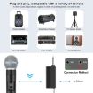 Picture of PULUZ 1 To 2 Wireless Microphones with LED Display, 6.35mm Transmitter (Black)