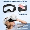 Picture of For Meta Quest 3 Upgraded Face Cushion PU Foam Facial Interface & Face Cover Pad