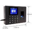 Fingerprint Recognition Attendance Machine, Gold UK Plug - 3