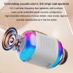 Y5 2 Microphone Portable Bluetooth Speaker - Black - 5