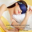 Graphene Heating Eye Massager - Dark Blue - 8