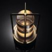 Vintage Aluminum Cross Table Lamp Hotel Portable Outdoor Camping Night Light - 6