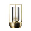 Picture of Vintage All Aluminum Cross Table Lamp Hotel Portable Outdoor Camping Touch Night Light, Battery Capacity: 2000mAh (Bronze)