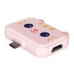 3 In 1 Type-C Docking Station USB Hub Pink - 1