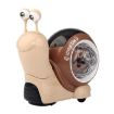 Children's Gray Crawling Snail Toy - Sound & Light Projection Fun - 1