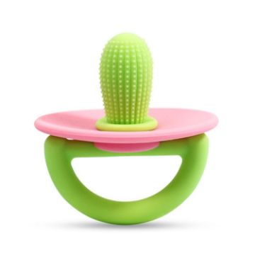 Silicone Cactus Teether Baby Anti Teething Sticks Toys - 1