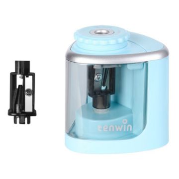 TENWIN Electrical Pencil Sharpener - Blue - 1