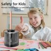 TENWIN Electrical Pencil Sharpener - Blue - 8