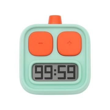 Picture of H-C-06 Robot Kitchen Timer Children Time Management Running Exercise Timer (Green)