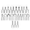 1mm Wood Burning Wire Nibs for Pyrography Machine - 23 in 1 - 2