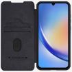 NILLKIN QIN Series Pro Leather Phone Case for Samsung Galaxy A55 - Black - 3