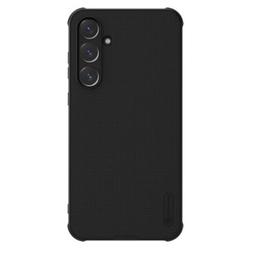 NILLKIN Frosted Shield Pro Magnetic Phone Case for Samsung Galaxy A55 - Black - 1