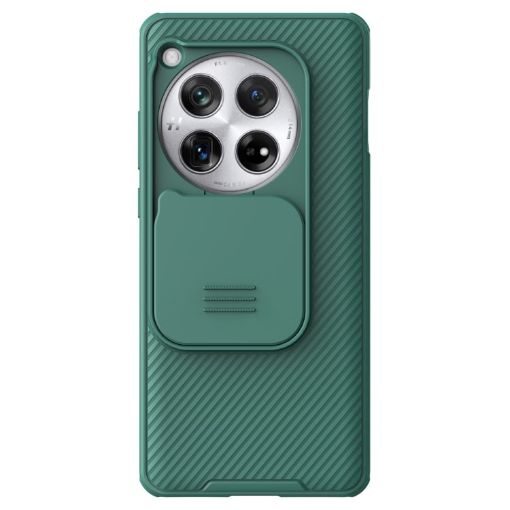 OnePlus 12 NILLKIN CamShield Pro PC Phone Case - Green - 1