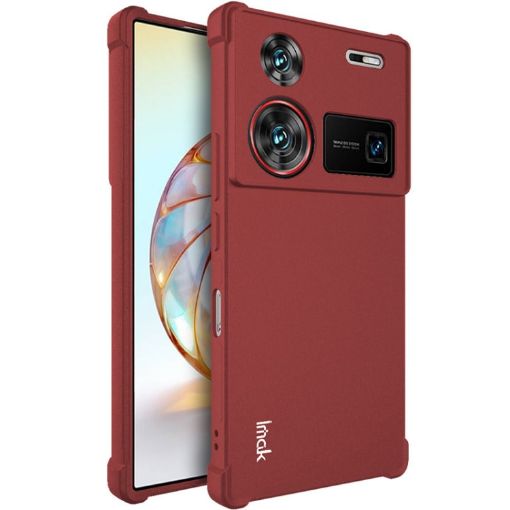 ZTE nubia Z60 Ultra 5G Matte Red Phone Case - Shockproof Airbag TPU - 1