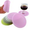 Luminous Silicone Coaster Thermal Insulation Cushion - White - 2
