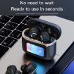 ANC Wireless Bluetooth Earphones - Black - 8